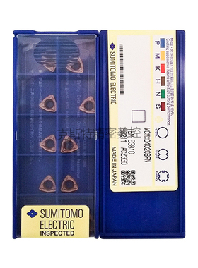 日本住友数控U钻刀片 WCMX040208-FN ACZ330 ACP300