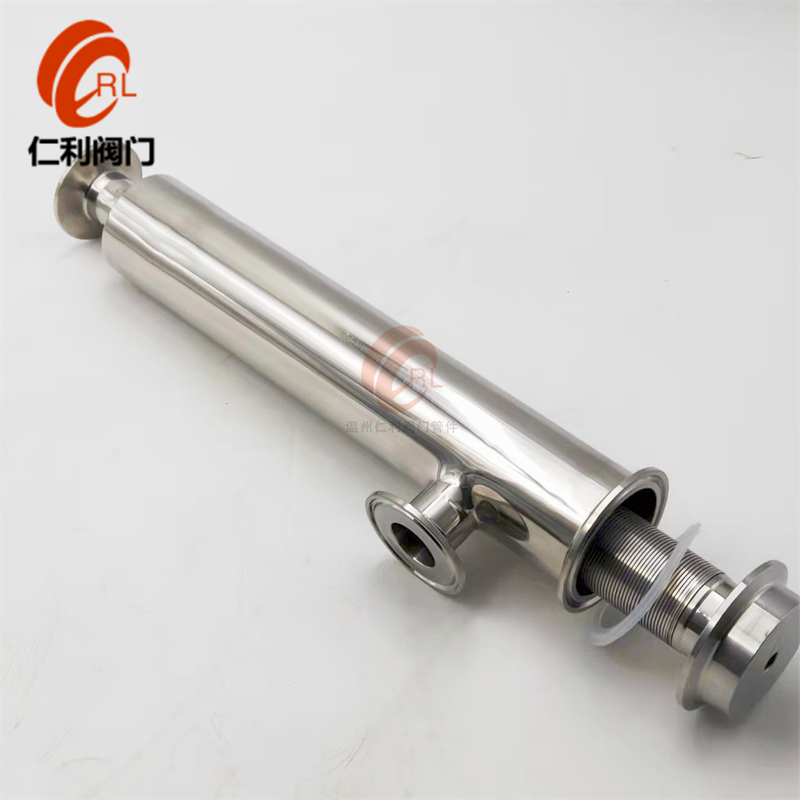 卫生级过滤器阀门缠绕滤芯不锈钢精密分离器耐高温快装过滤阀