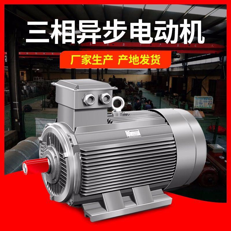 现货YE3-250M-6极37W立卧式三相异步电动机马达全铜