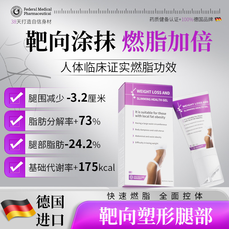【燃脂瘦腿神器】医用进口_靶向美腿塑型脂肪肌肉循环纤腿凝胶