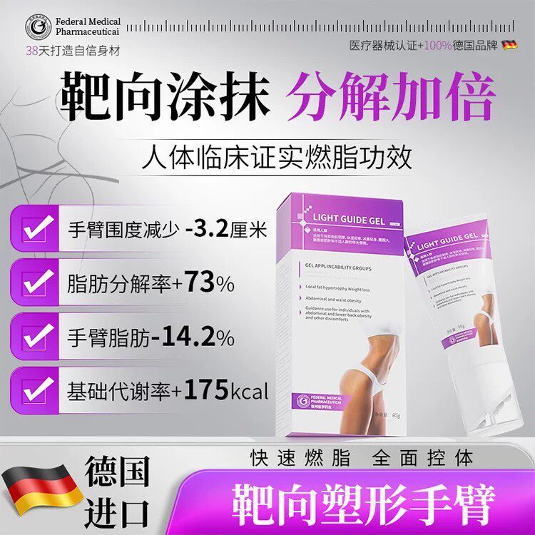 【拜拜肉】医用进口_靶向拜拜肉塑型脂肪蝴蝶袖循环纤麒麟臂凝胶