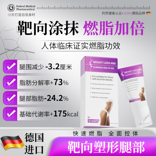 【618专属价】医用进口_靶向美腿塑型脂肪肌肉循环纤腿凝胶