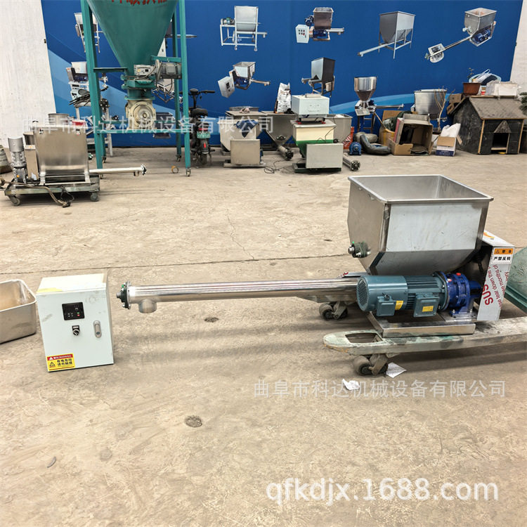 熟石膏粉微型小型给料机XWZF颜料粉末干粉定量喂粉机视频