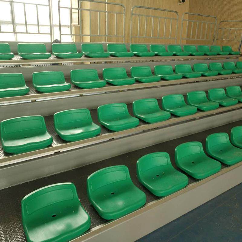 看台椅可移动电动看台排椅体育场观台排椅公交座椅伸缩折叠看台椅