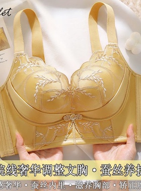 ASDET院线性感奢华小胸聚拢显大内衣女显瘦显胸上托防下垂文胸