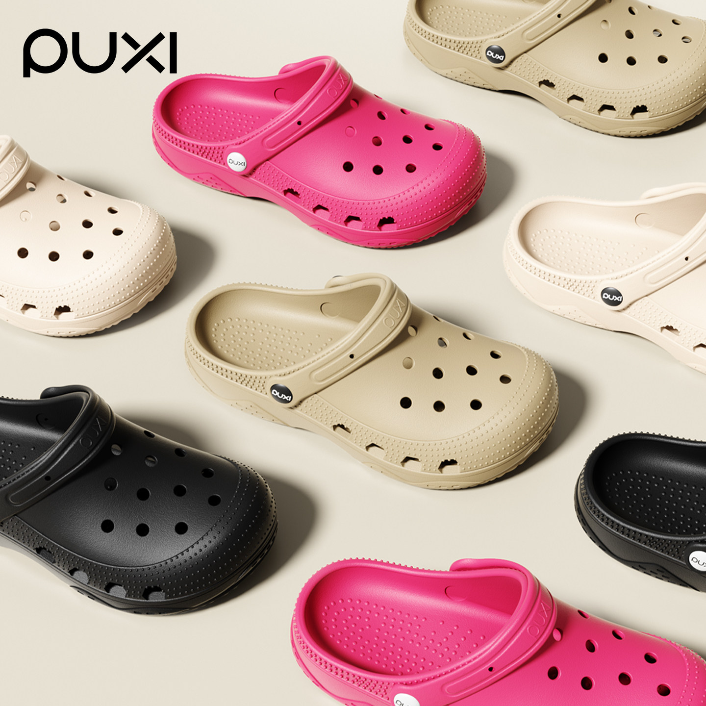 朴西洞洞鞋女款夏季外穿防滑防臭eva沙滩夏天2026新款男士凉拖鞋