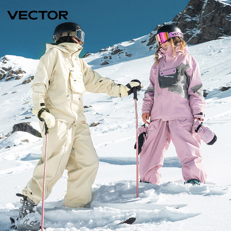 VECTOR玩可拓滑雪服女套装单双板