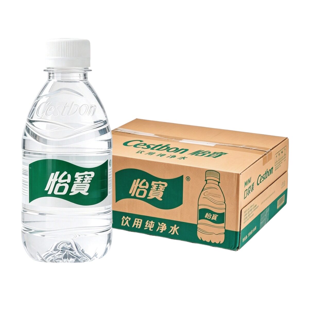 2箱包邮】怡宝纯净水210ml*24瓶图片