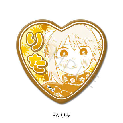 限购5/预定定金 幼儿园战争 原画 心形 徽章 吧唧 第2弹 SYNC 周