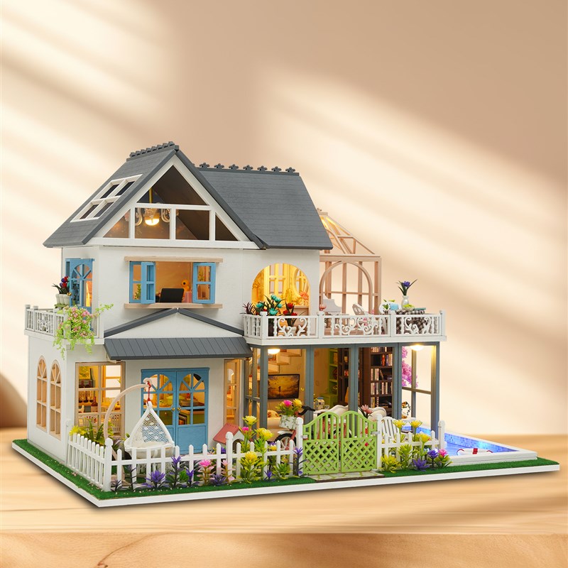 淘乐透diy手工小屋星语花w漾拼装模型微缩场景积木玩具送女生礼品