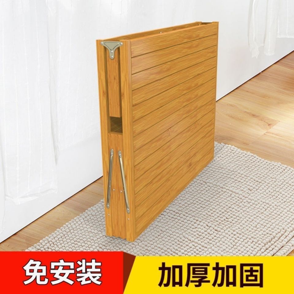 折叠床单人午休睡实木板式躺椅家用临时客米竹床实木门面