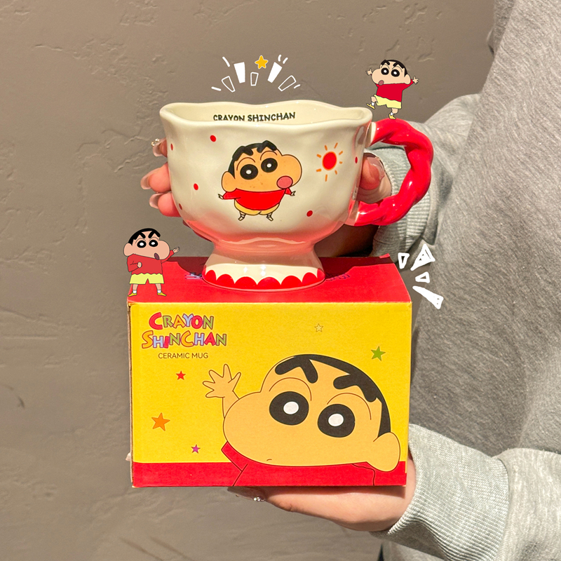 可爱马克杯喝水杯高颜值花茶杯