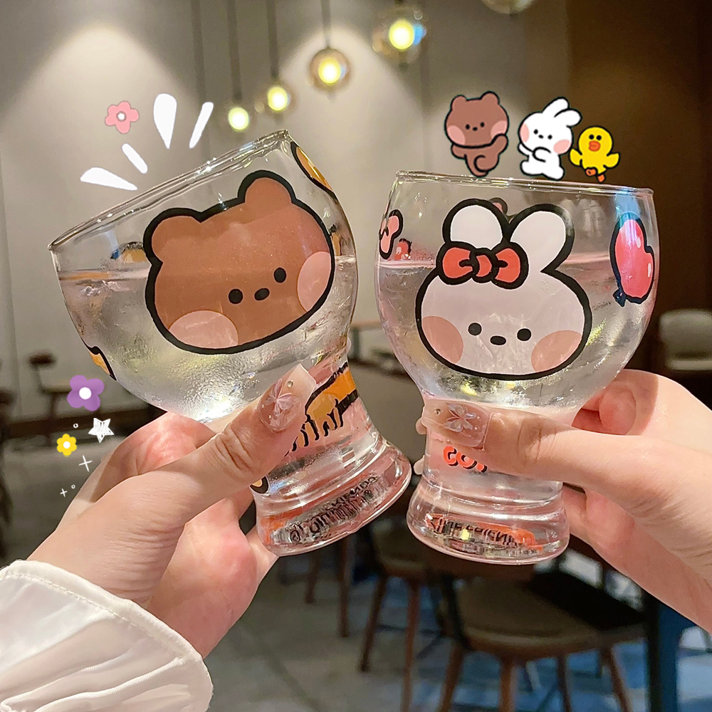 啤酒杯玻璃杯家用喝水杯