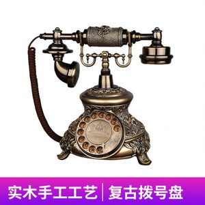 金顺迪好运来 仿古电话机复古老式家用座机 无线插卡移动联通电信
