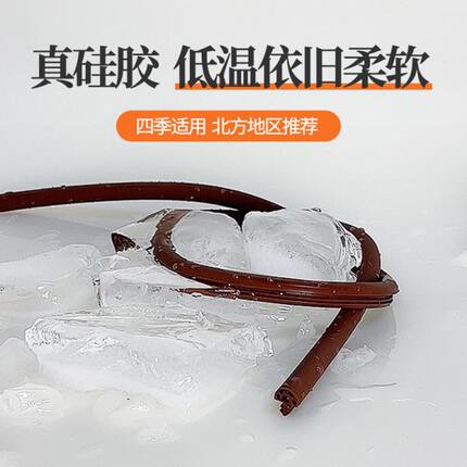 木门密封条卡槽式多孔硅胶卧室门房门门框防撞条门缝防风隔音胶条