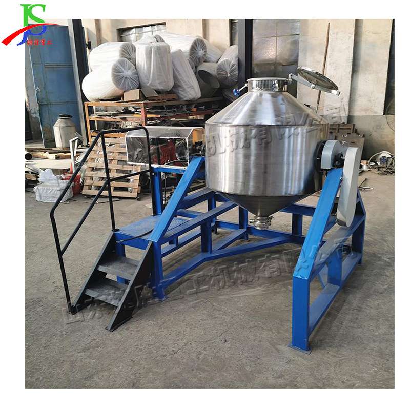 360度旋转不锈钢搅拌机 腰鼓式粉状粒状混合设备 GH-25电动拌料机