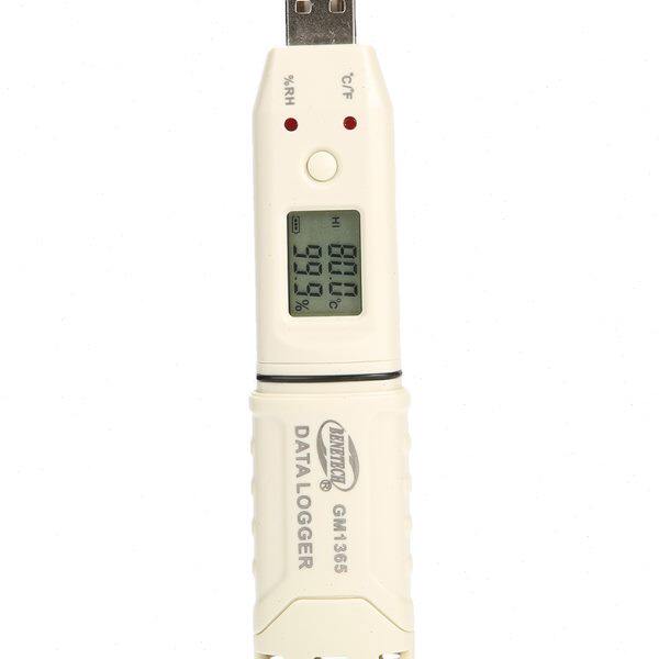 BENETECH标智GM1365温湿度记录仪湿度记录笔露点仪环境温度湿度仪