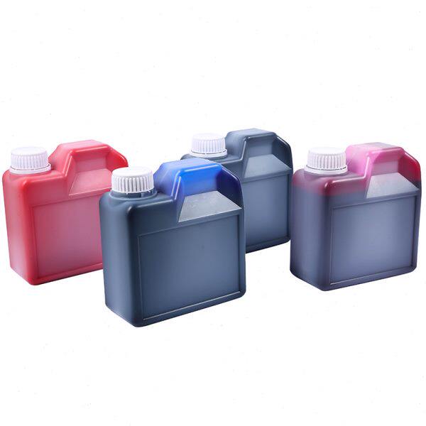 超实惠价上海金印光敏印油分装材料. 一公斤装多色光敏红色油