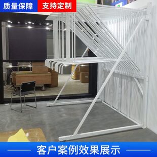 地毯展示架 毛毯样品展架茶桌垫样品金属陈列架 翻页式地毯展示架