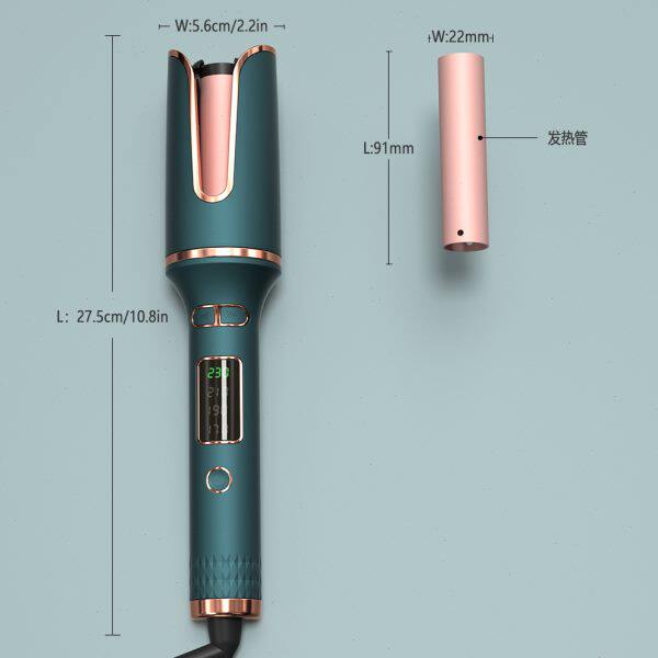 8605B-YX自动卷发棒 插电式懒人卷发器一键式转动卷棒 自动烫发夹