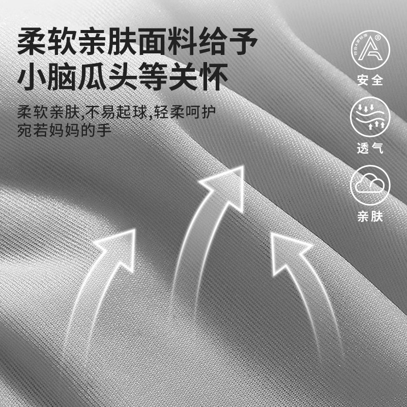 曼龙防摔神器宝宝护头婴儿学步学C走路防撞帽儿童头部保护透气头