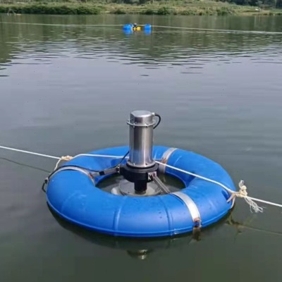 YLZ380V1.5千瓦系列鱼塘虾塘曝气水轮造浪式氧机