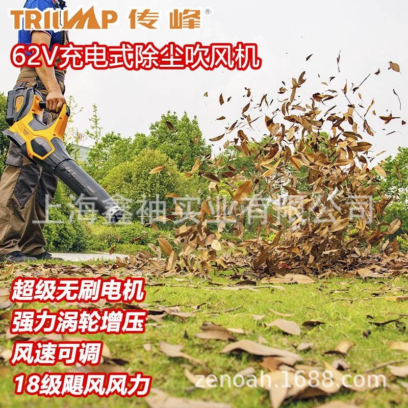传峰TPBL6205 62V充电式工业吹风机手提无线锂电吹树叶除尘鼓风机