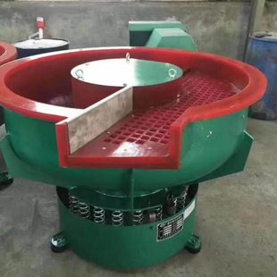 震动抛光机振动研磨机 200L直口带出料震动研磨机振动光饰机
