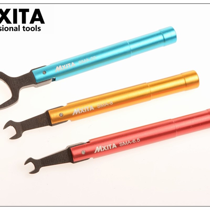 MXITA 8mm 开口连接器SMA扭力扳手1N射频头力矩扳手通用安捷