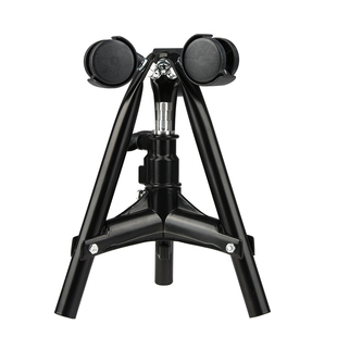 摄影地灯架 影室灯影棚灯闪光灯小型灯架 静物台底部打光灯架带滑