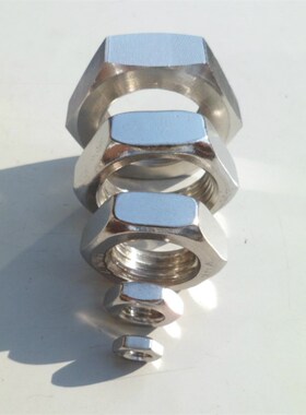 六角细牙薄螺母细牙螺帽MMMM2MM**2**