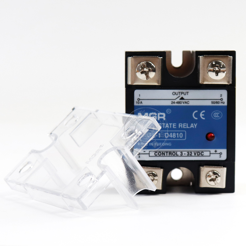 美格尔24V固态继电器直流控交流SSR40DA25A MGR三相380V 100A 12V