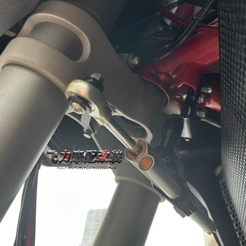杜卡迪MTS 950/1200/1260 改装阻尼器支架揽途V2改装钛尺方向阻尼