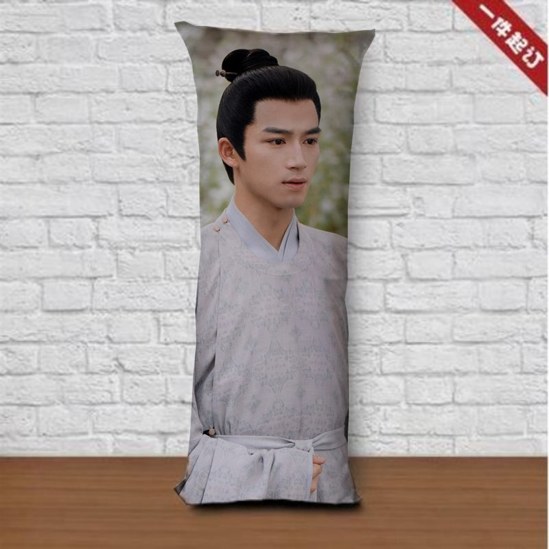 王星越宁安如梦张遮等身抱枕来图定制面含芯长条宿舍沙发靠垫