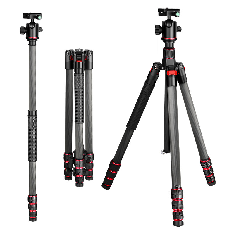 云毫米粗管径碳纤维三脚架手携式反折拍摄支架,3C数码配件,脚架,淘宝优惠券,粉丝福利购,淘宝优惠卷