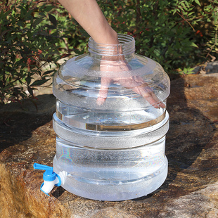 家用宽口圆桶纯净矿泉水桶空桶茶台饮水储水用装山泉