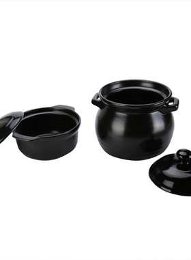 敏杨砂锅家用耐热明火陶瓷煲土锅燃气用熬粥煲汤炖锅石锅汤锅装