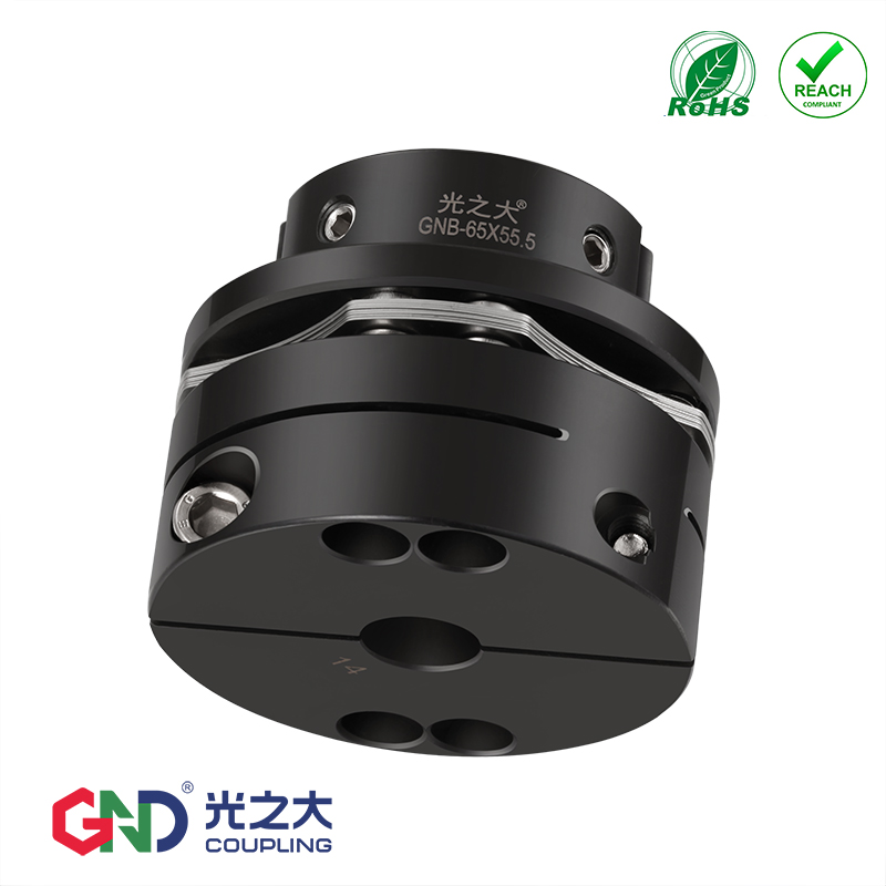 光之大GNB45号钢单膜片联轴器 大扭矩步进电机伺服丝杆连轴器传动