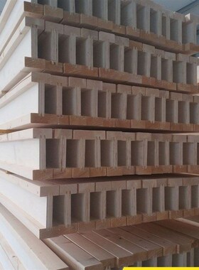 出口木工字梁 模板体系 建筑施工用木梁防变形承重H2em