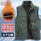 保暖背心加厚摇粒绒马甲Q1 坎肩男士 立减100 2025秋冬背心无袖