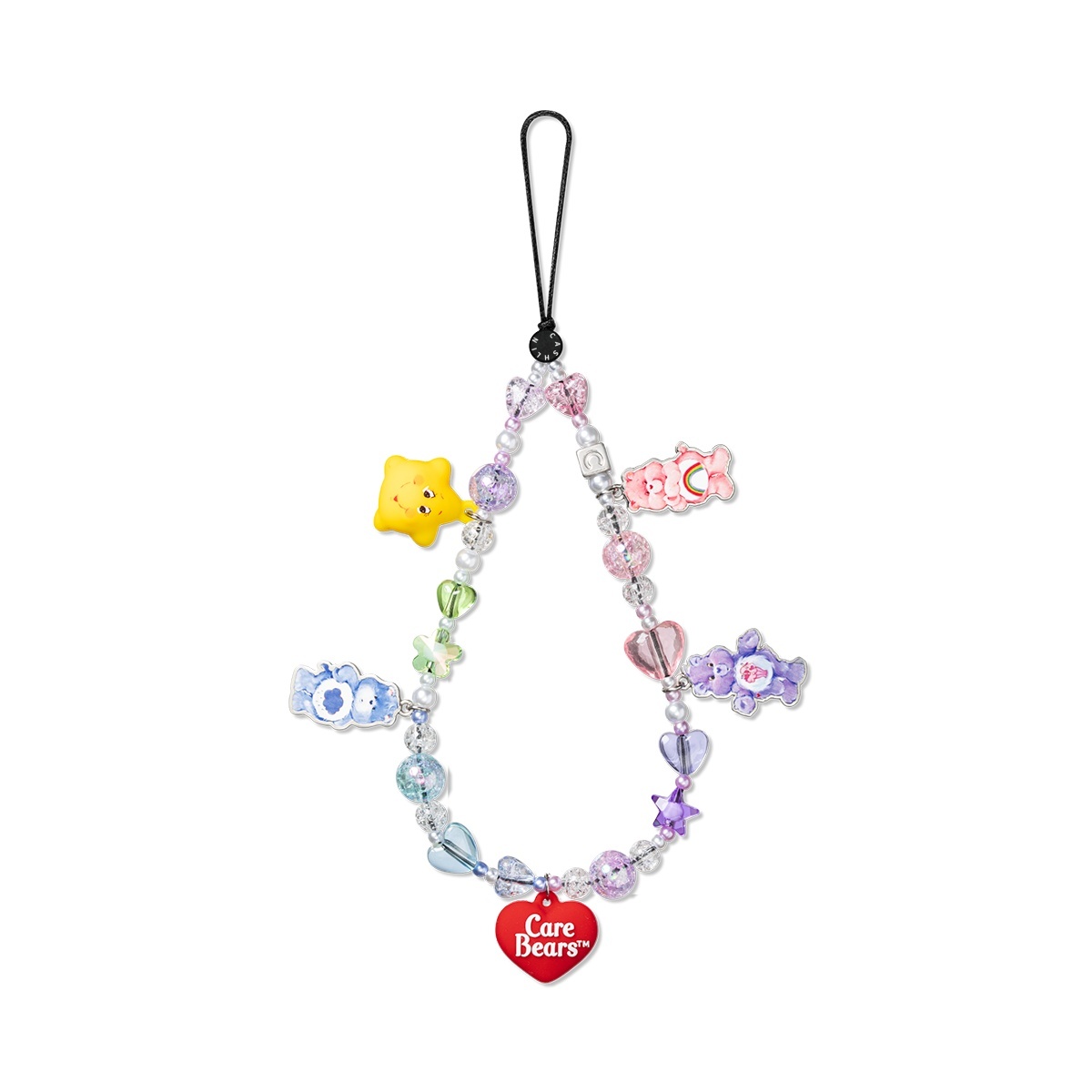 Care Bears爱心熊手机链适用苹果挂绳链条串珠明星同款华强北代购