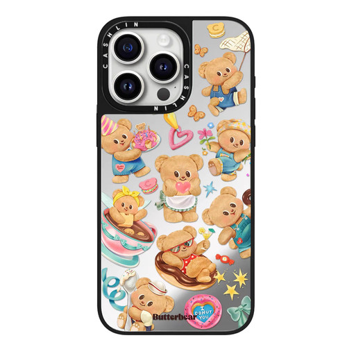 黄油小熊适用iPhone苹果16手机壳14promax/15/12创意16plus13promaxMagSafe磁吸华强北潮壳代购