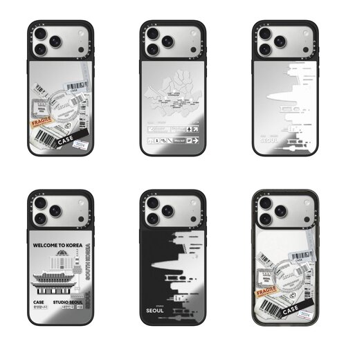 韩国首尔限定磁吸防摔iPhone壳