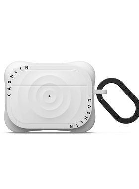 波纹耳机套TI简约波浪适用苹果AirPods Pro1/2/3代AirPods3/4代保护套个性网红同纯色硅胶无线蓝牙耳机壳软