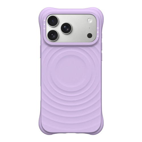 华强北代购顶版罗兰紫波纹壳MagSafe波浪Ti适用苹果iPhone17/16/15/ProMax/14/Pro/PMFY磁吸防摔硅胶手机壳
