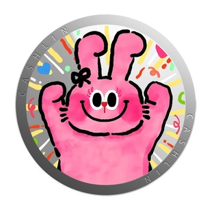 奶丝兔系列磁吸支架适用于苹果通用MagSafe手机折叠支架可爱