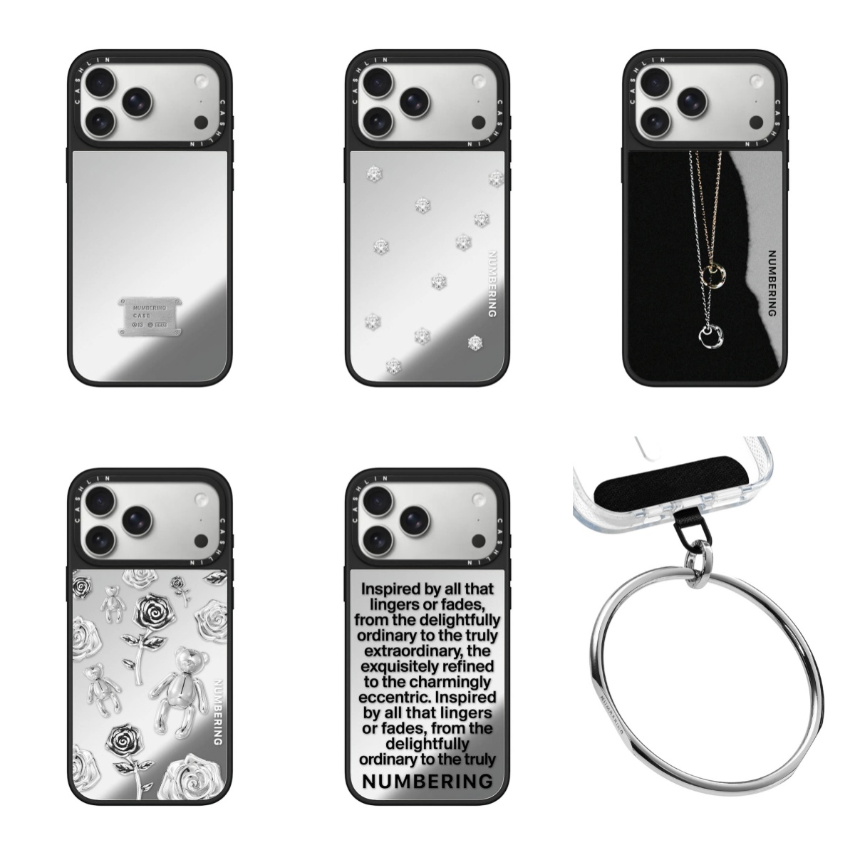 新款韩牌NUMBERING标志苹果手机