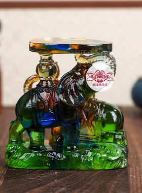 20蛇年宋韶光吉祥物生肖属牛太平有象吊坠宋绍光招财琉璃摆件