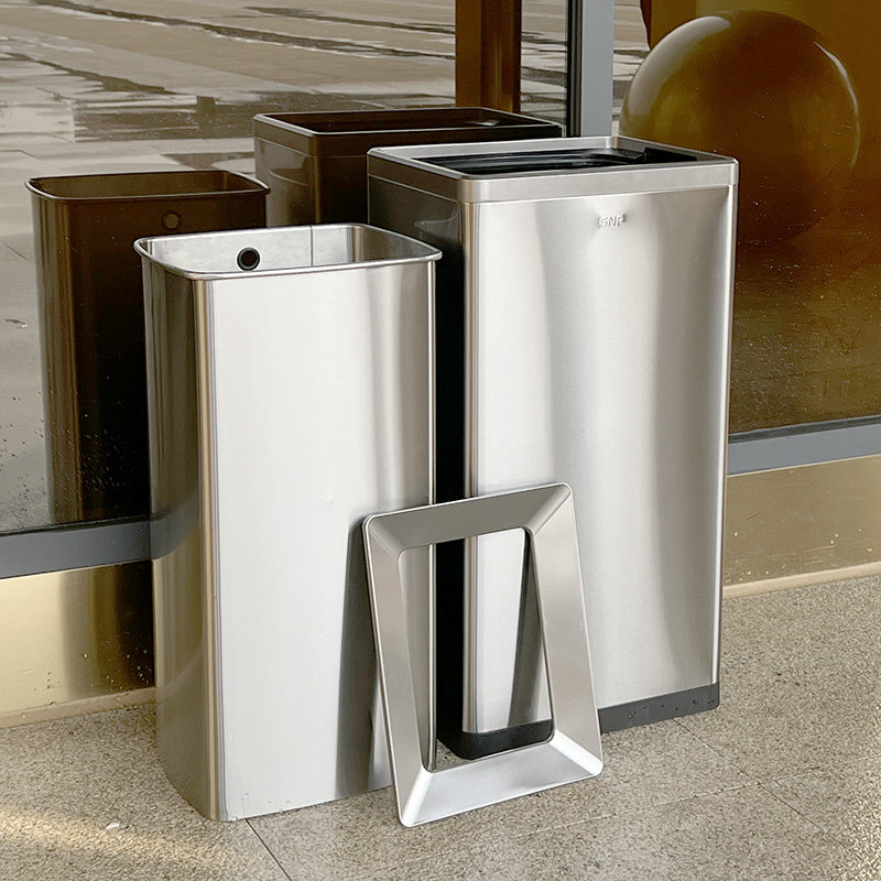 NF垃圾桶升L大号商用无盖方形大容量商场超市公共场合,家庭/个人清洁工具,垃圾桶,淘宝优惠券,粉丝福利购,淘宝优惠卷