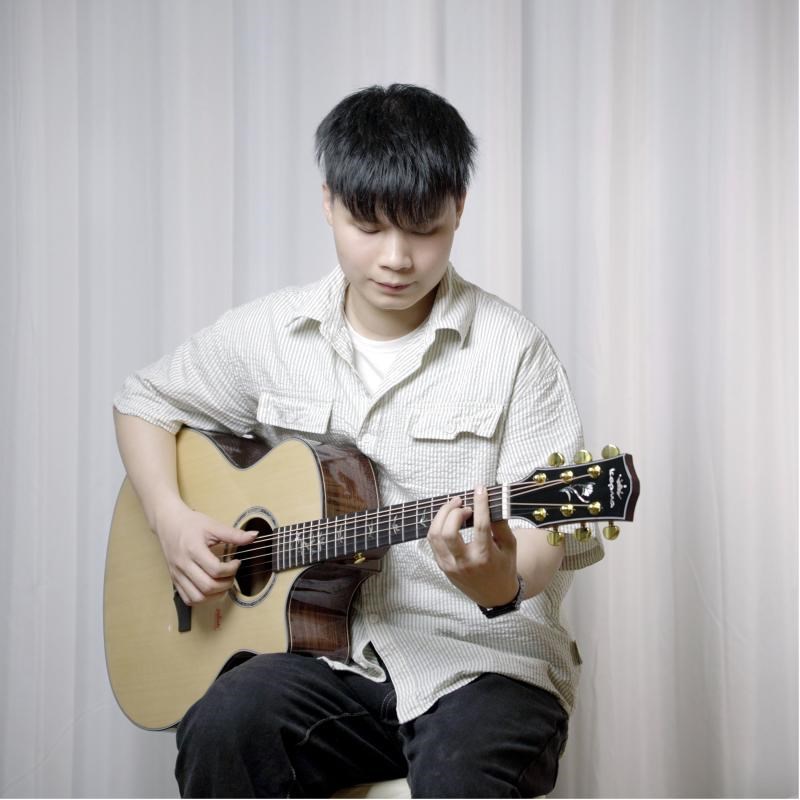 桂花糕吉他屋 卡普马亮光a1c/d1c民谣吉他学生初学者指弹唱41寸